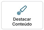 Imagem de um ícone central de lápis, representando a funcionalidade Destacar Conteúdo do Plugin do Perto